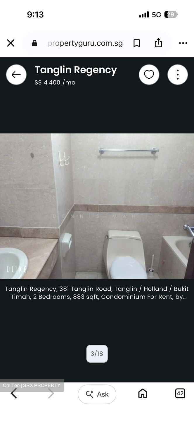 Tanglin Regency (D10), Condominium #613445601